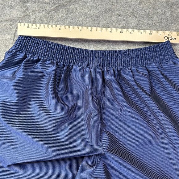 Nike Tear Away Warm Up Track Pants Men XL Blue 29" Relaxed Side Snap Breakaway - Picture 10 of 15